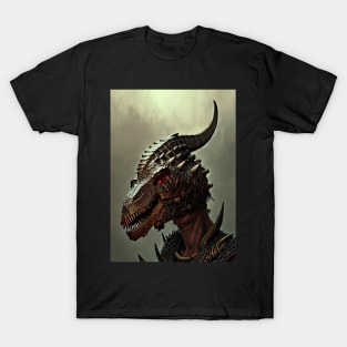 Painting Dinosaur Mask T-Shirt